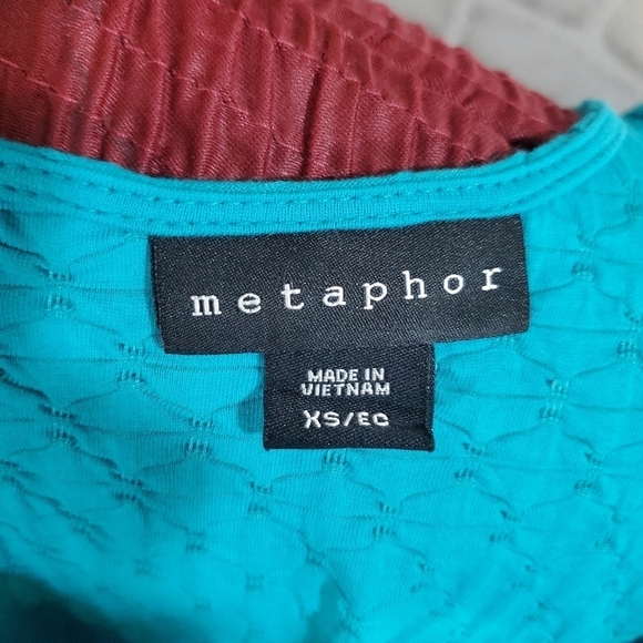 Metaphor Sleeveless Scoop Neck Mini Dress.  Size XS - Picture 5 of 6